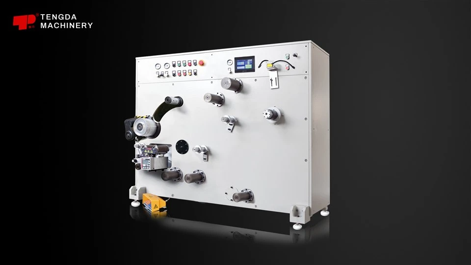 Máquina de rebobinamento de bobina de papel alumínio