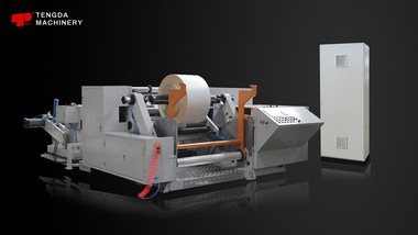 Máquina de corte de eixo único para papel cartão