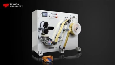 Máquina de rebobinamento de alta velocidade para papel alumínio